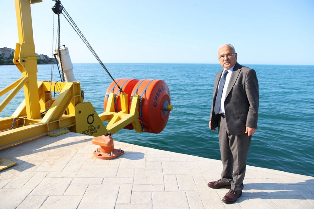 Ordu'da Dalgalardan Enerji Üretiliyor (3)