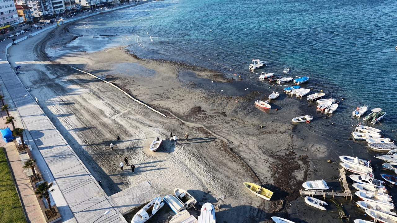 Tekirdağ'da Deniz Çekildi (1) (7Deniz Manset)