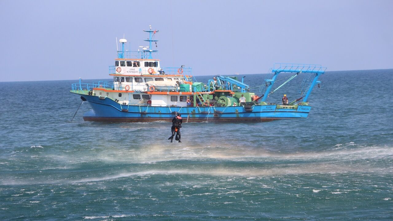 Trabzon'da deniz kazalarına karşı tatbikat yapıldı