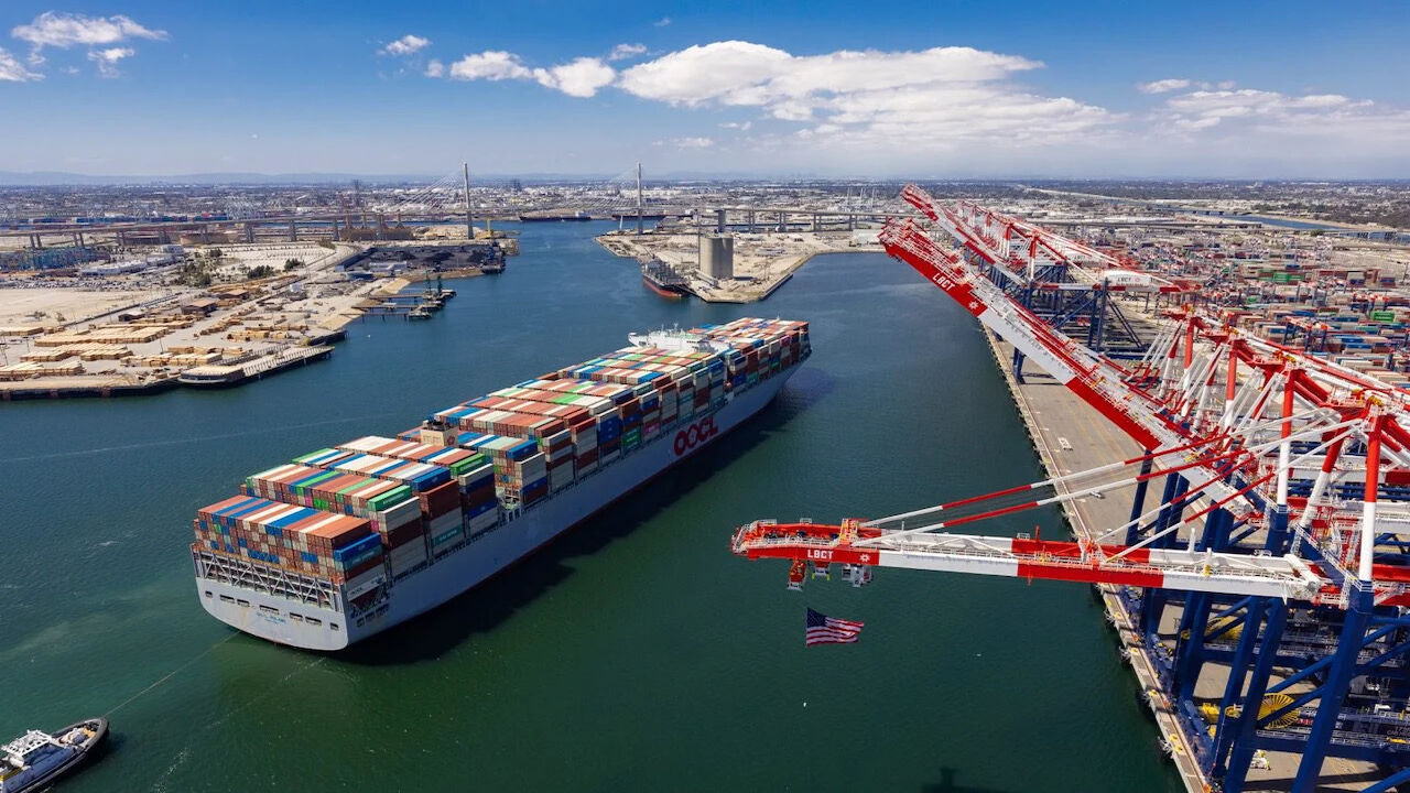 Çin limanlarında konteyner rekoru: 7,279 milyon TEU