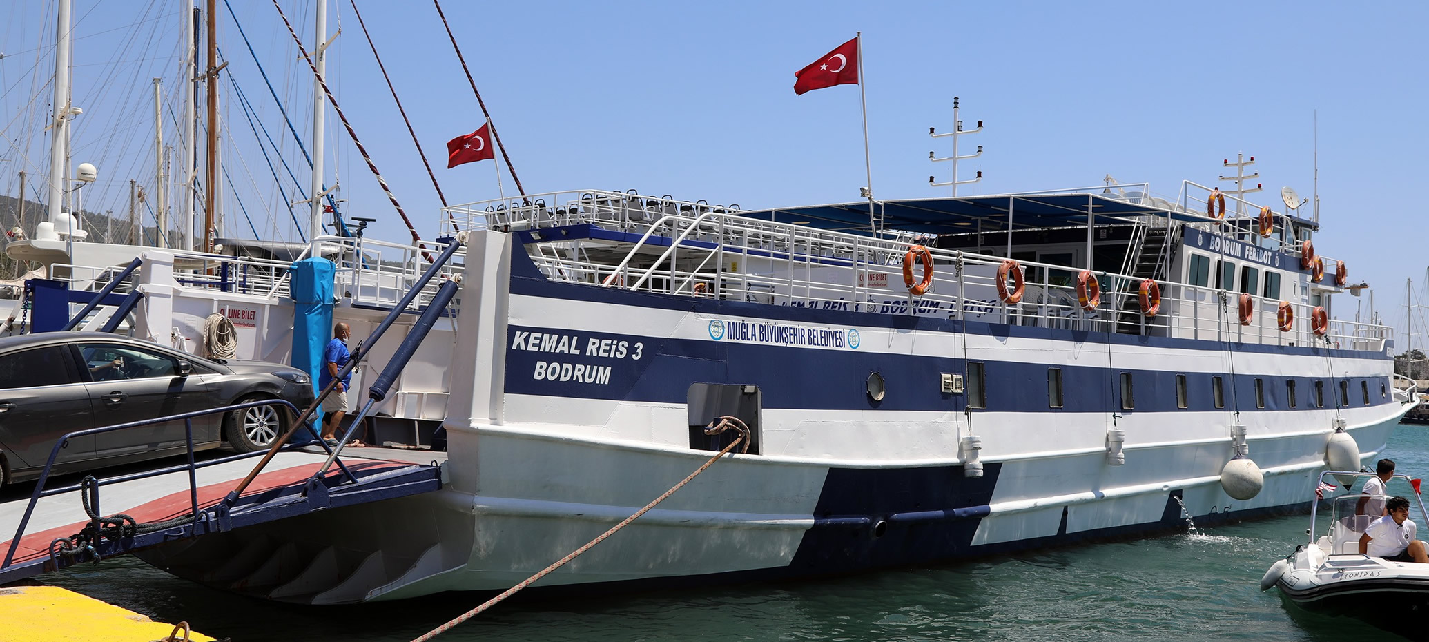 Bodrum-Datça Feribot Seferi Ile 68 Bin Yolcu Taşındı - 7deniz Haber