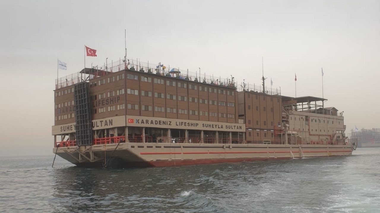 1500 kişi kapasiteli Süheyla Sultan gemisi İskenderun'a doğru yola çıktı