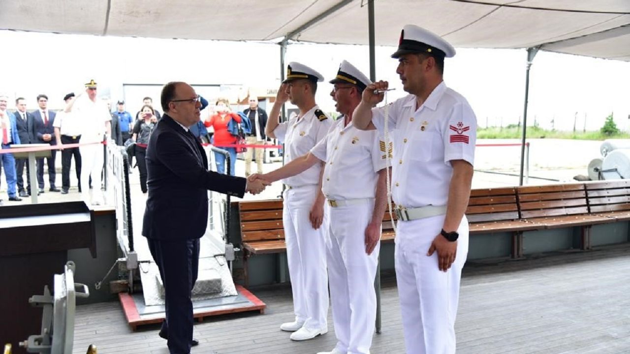 Nusret Müze Gemisi Zonguldak'ta ziyarete açıldı