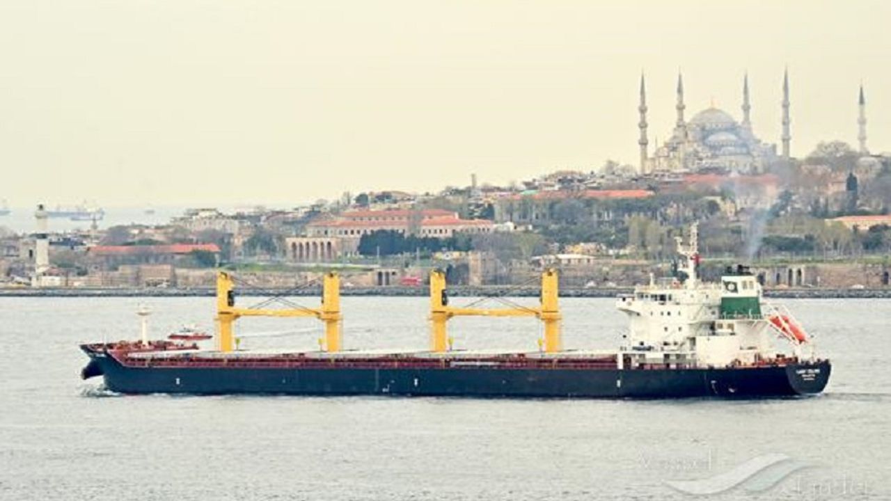 REYHAN SARI isimli dökme yük gemisi Türk Bayrağı çekti