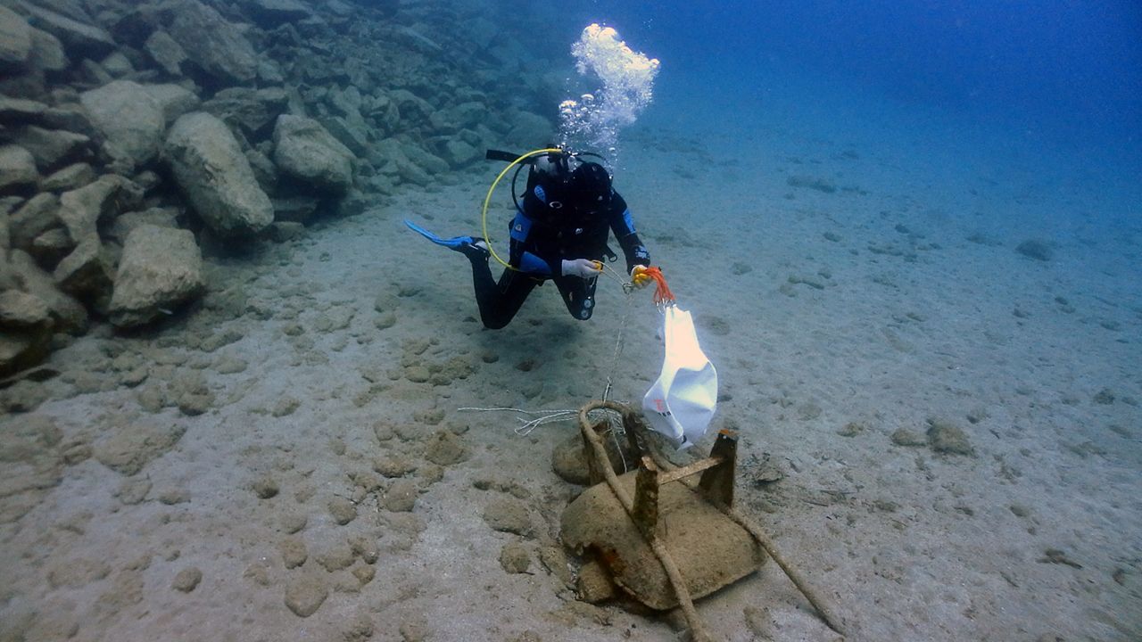 Dünya Okyanus Günü’nde Datça’da su altı temizliği