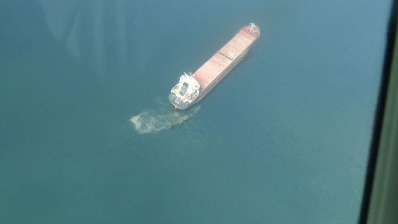 Zeytinburnu’nda denizi kirleten gemiye 13 milyon lira ceza