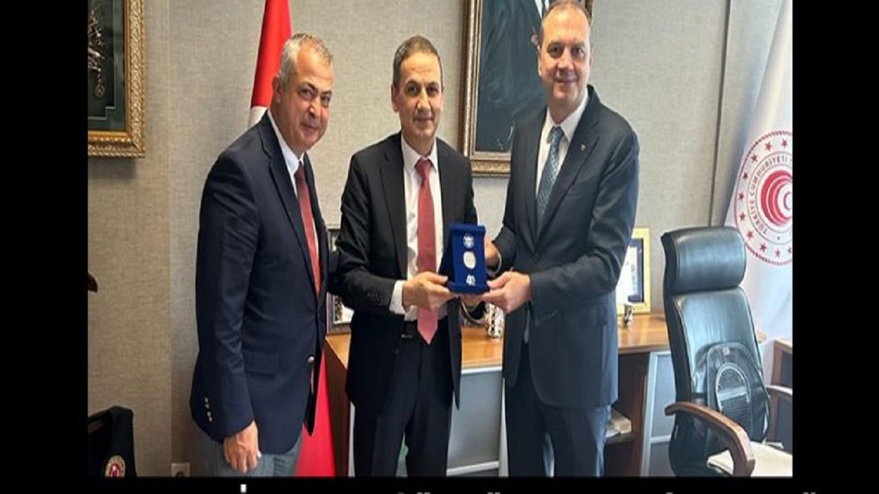 Başkan Tamer Kıran'dan, İstanbul Gümrük ve Dış Ticaret Bölge Müdürüne ziyaret