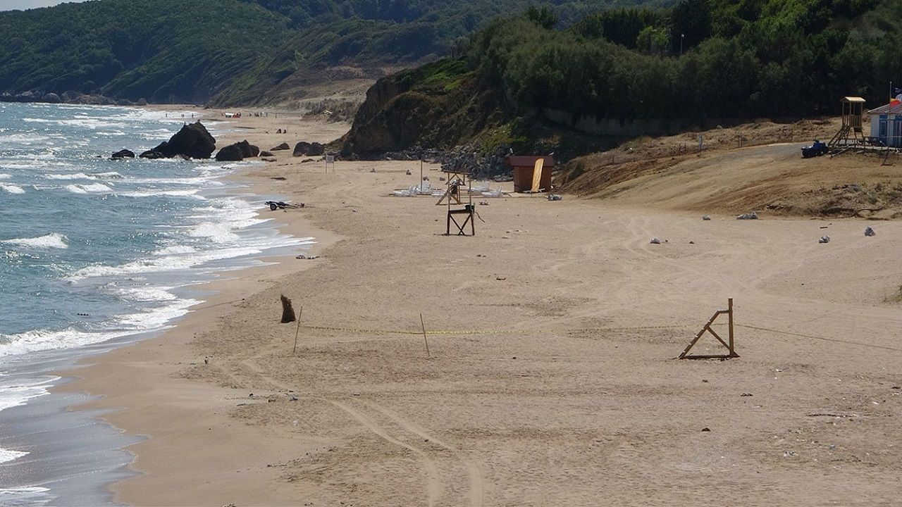 Şile sahilde bulunan mühimmatlar imha ediliyor