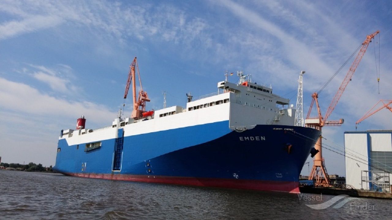 Çin'de üretilen Ro - Ro gemisi Norveç'e teslim edildi