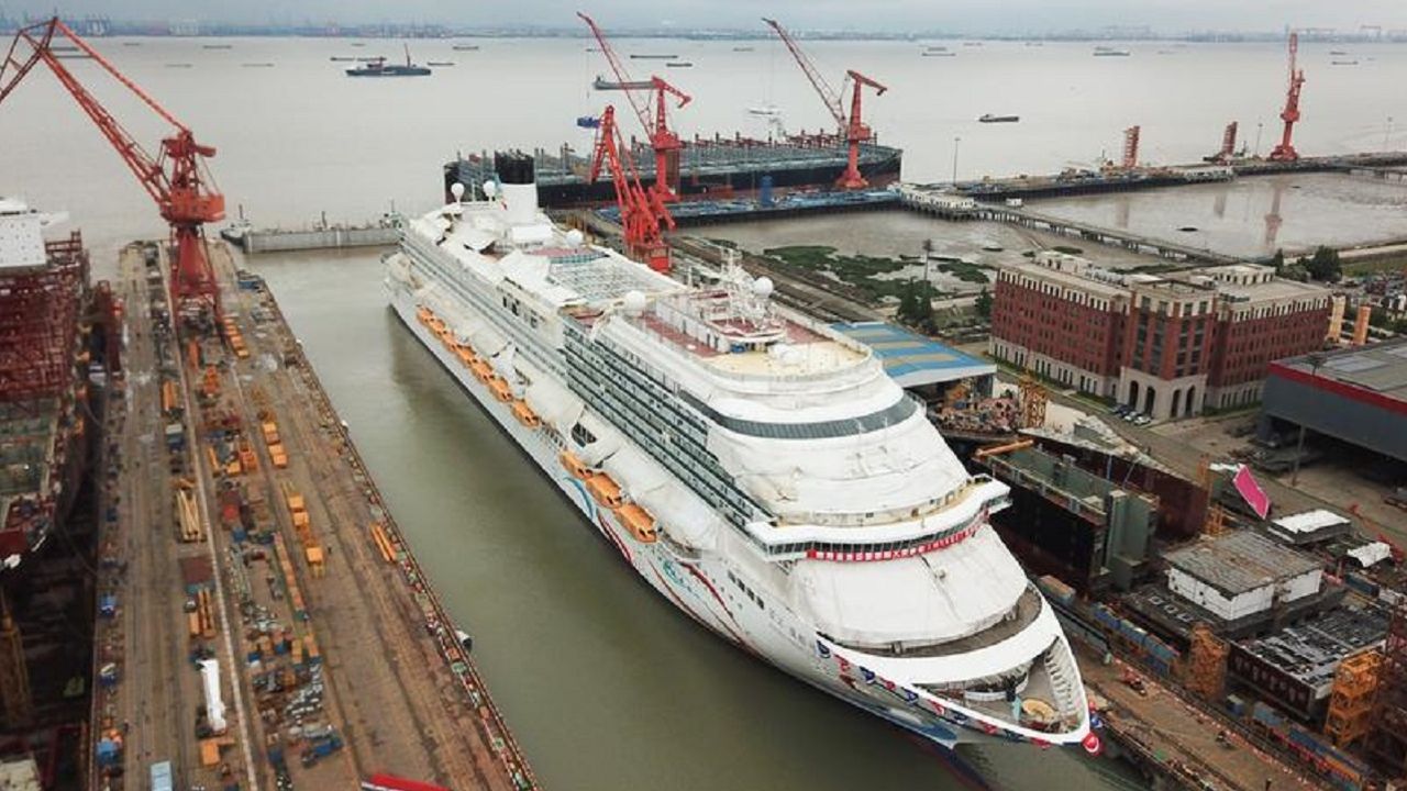 Çin'in ilk yerli üretim yolcu gemisi 2024'te seferlere başlıyor