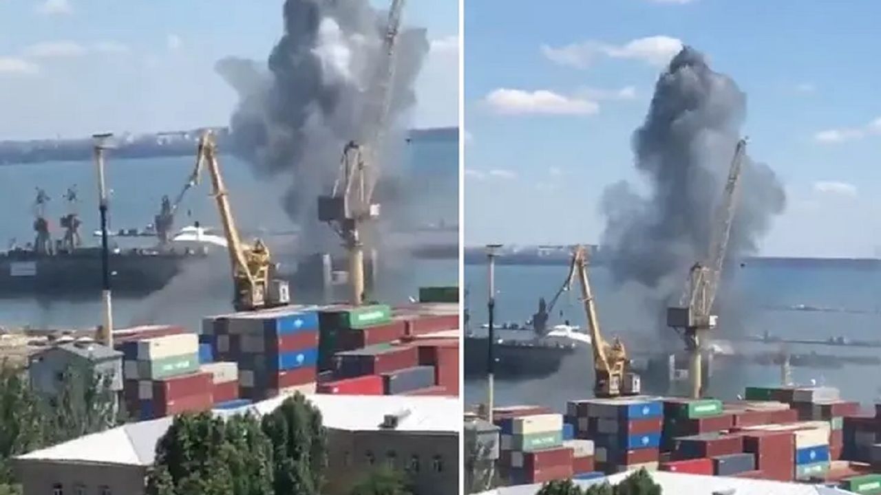 Rusya'nın saldırılarında Ukrayna'nın 105 liman altyapı tesisi zarar gördü