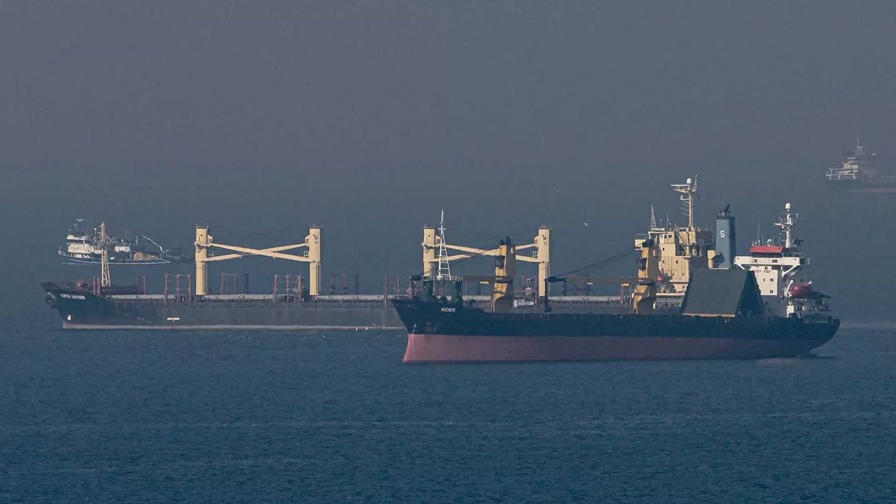 Alternatif koridordan geçen iki tahıl gemisi Ukrayna limanlarında