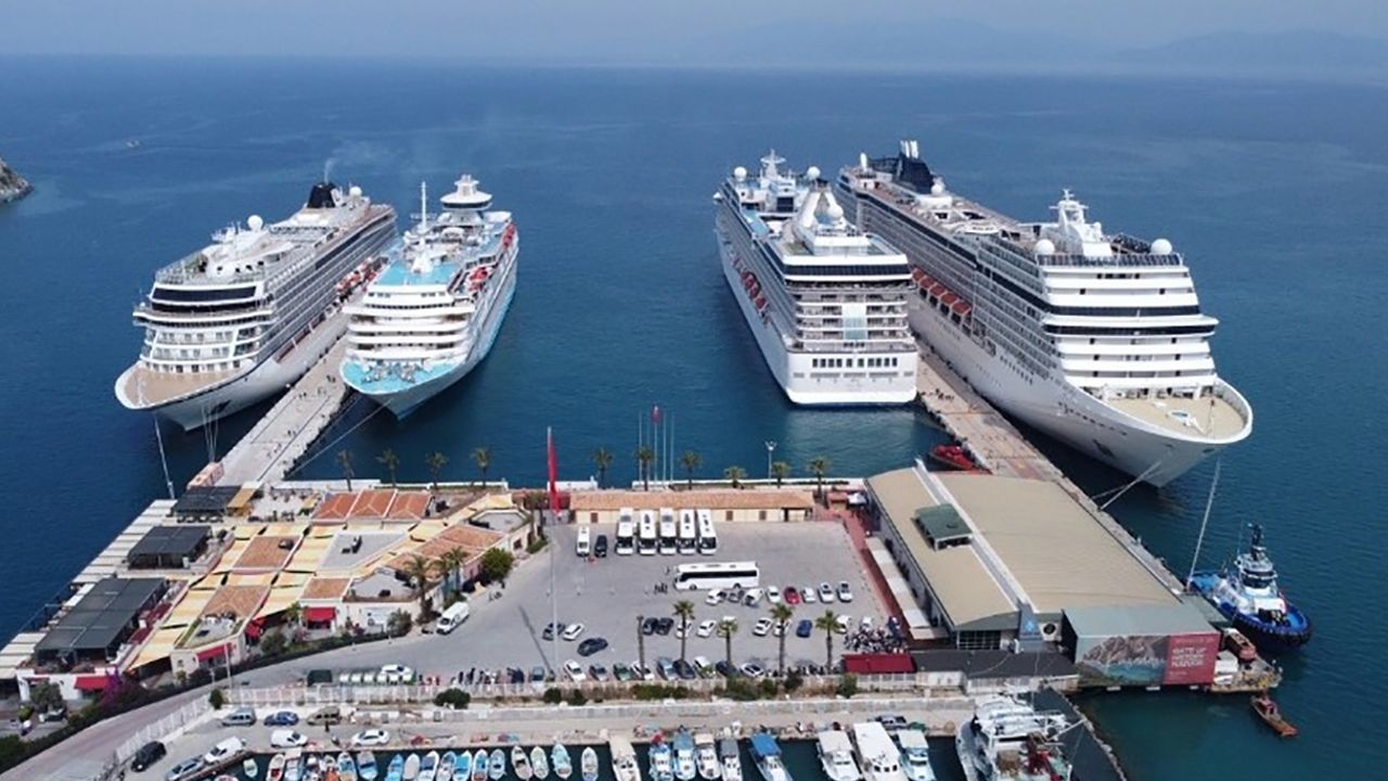 Türkiye kruvaziyer turizminde yeniden gözde liman