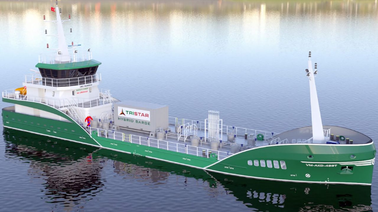 Tristar, Türkiye'den elektrikli yakıt ikmali gemisi sipariş etti