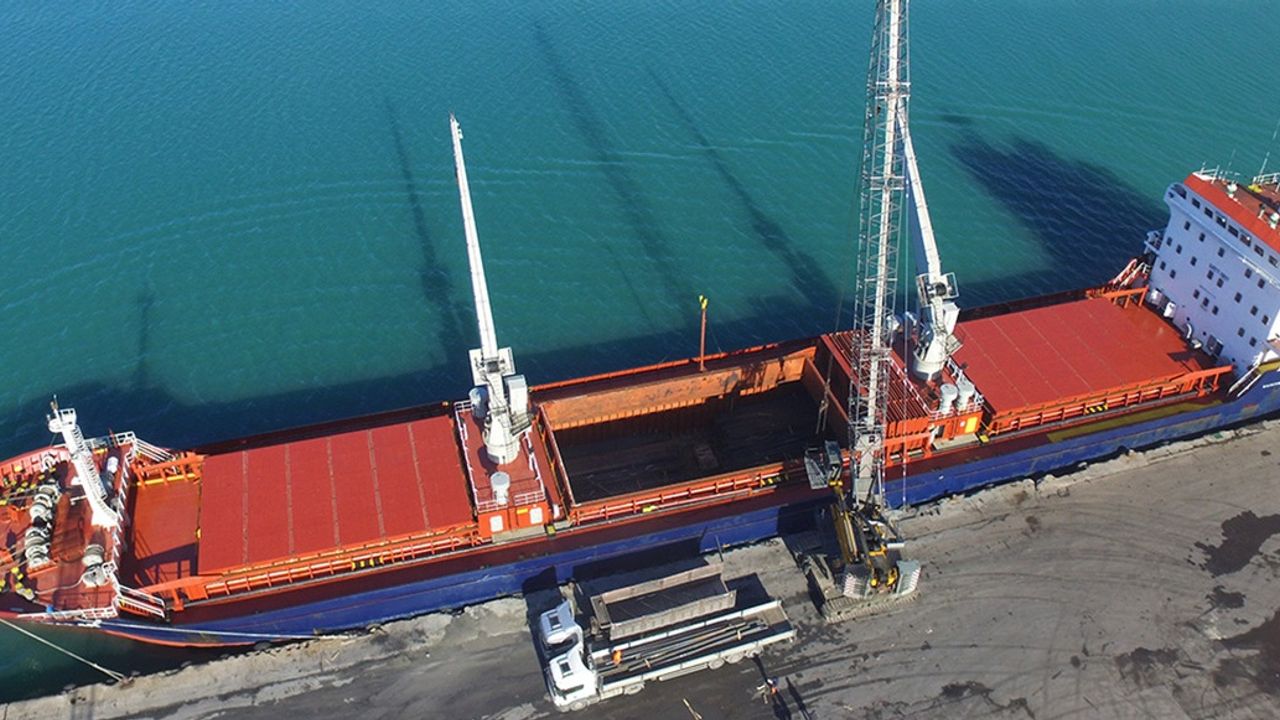 Bartın Limanı'nda ihracat ve ithalat düştü