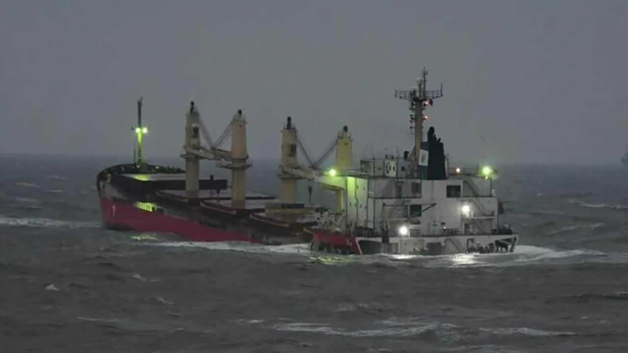 Omega isimli Türk gemisi Şangay açıklarında battı