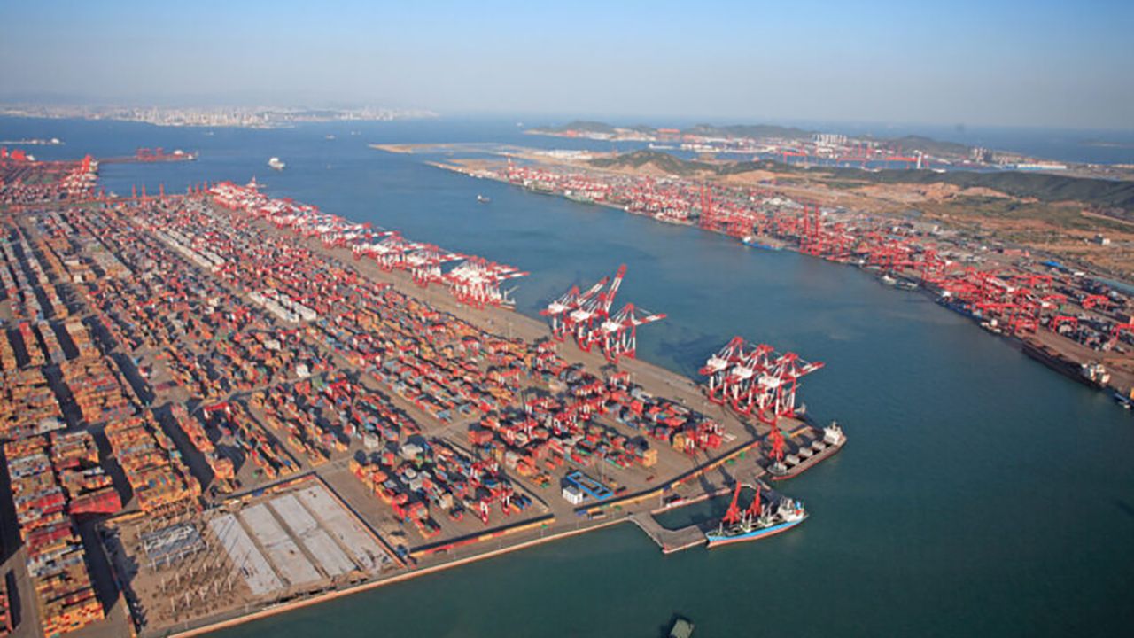 Shandong, dünyanın en işlek limanı oldu