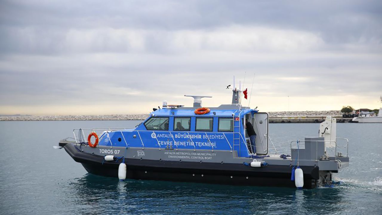 Antalya Büyükşehir Belediyesi deniz filosunu güçlendirdi