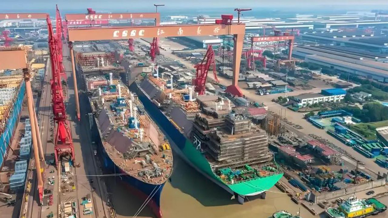 Çinli gemi üreticilerinin yeni siparişleri yüzde 24 düştü