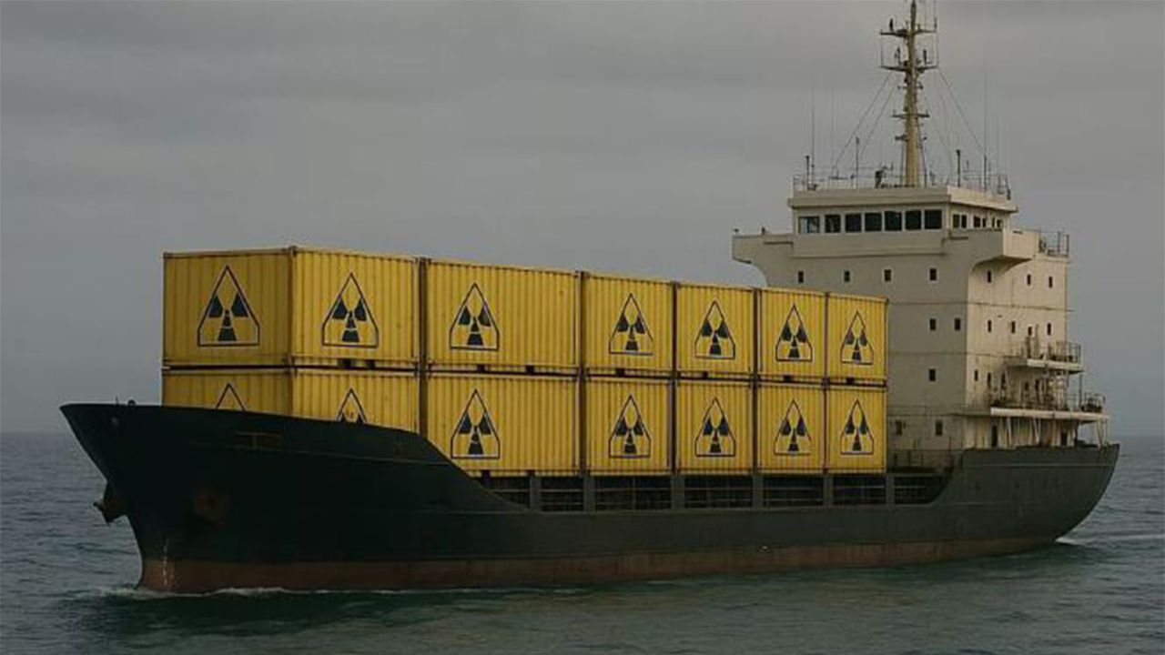Radyoaktif toz yüklü gemi demirleyecek liman bulamıyor