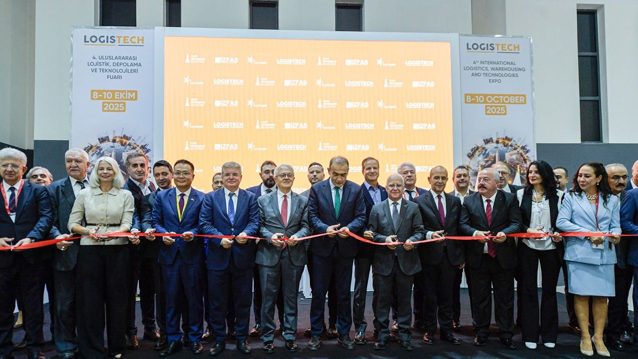 Lojistik sektörünün buluşma noktası Logistech Fuarı başladı