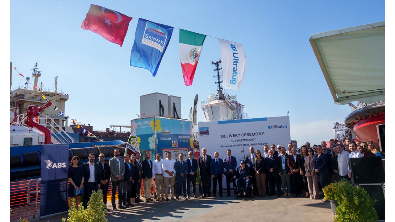 Sanmar, Ultratug’a ilk römorkörünü teslim etti
