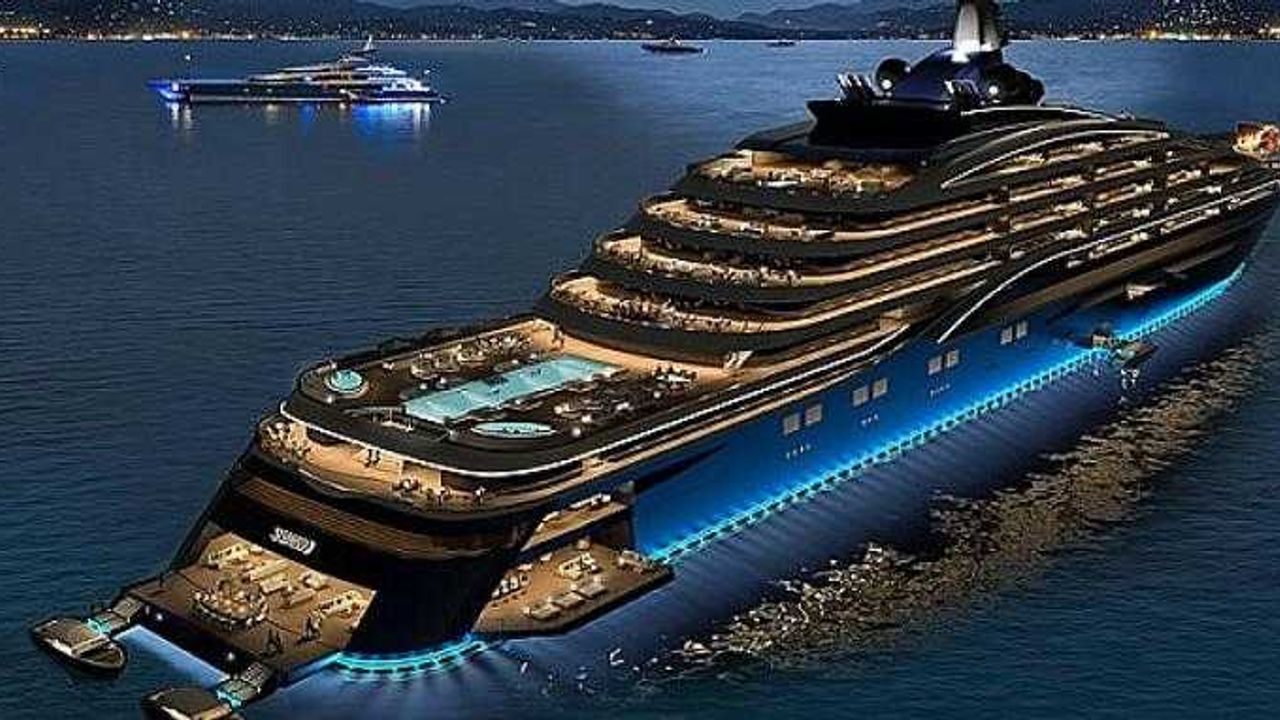 600 milyon dolarlık ilk yat gemisi 2024'te suya inecek