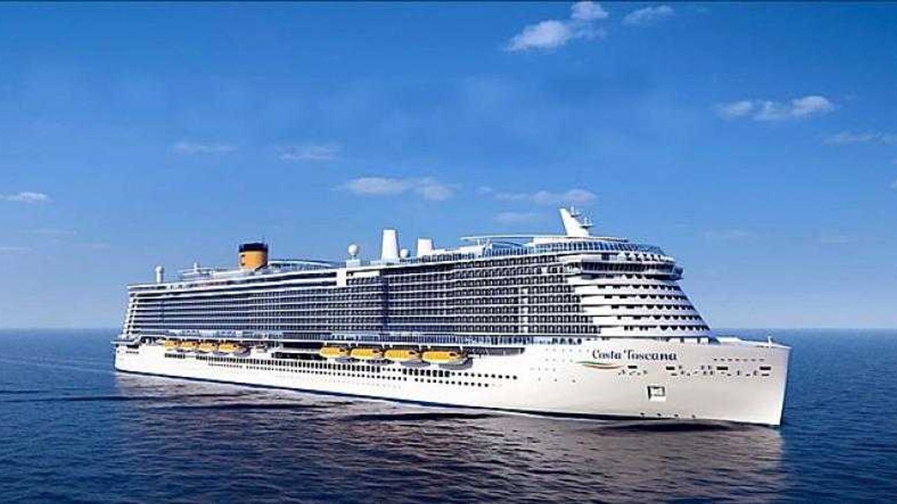 Costa Cruises, Costa Toscana'yı teslim aldı
