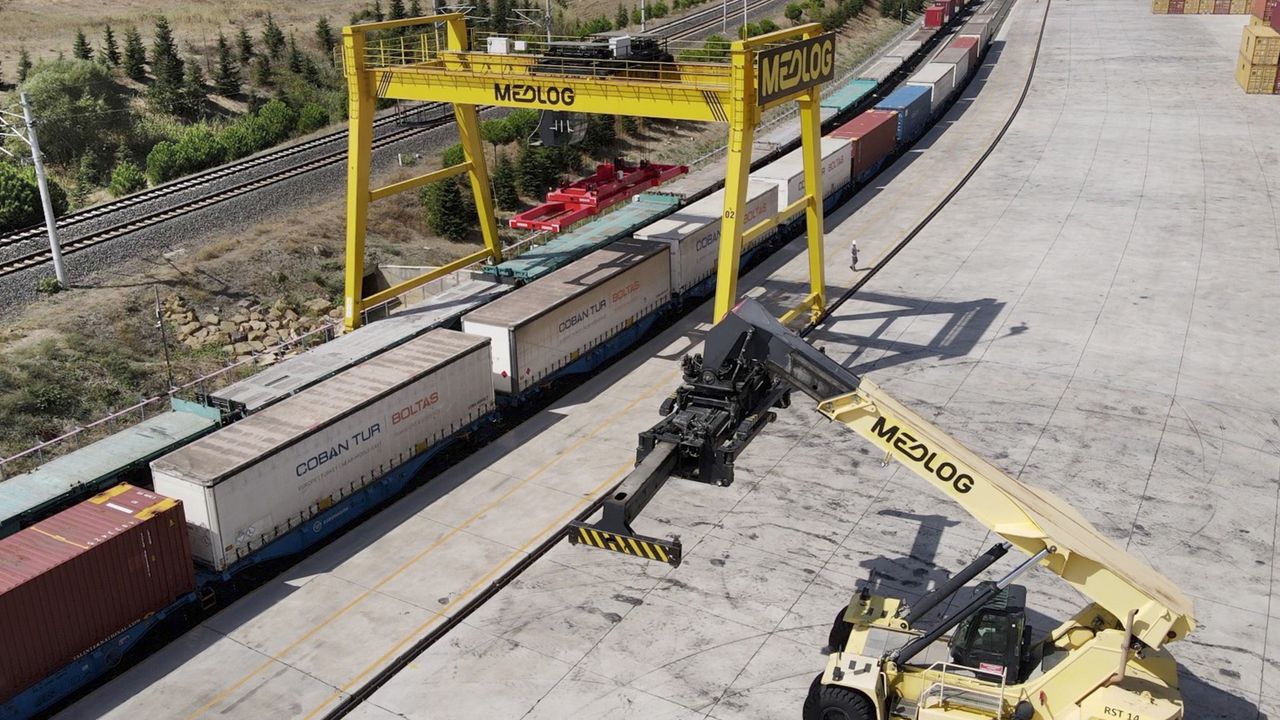 Türkiye-Almanya blok tren taşımalarına Medlog desteği