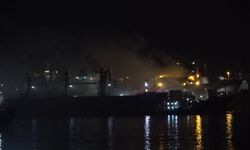 Tuzla'da balıkçı gemisinde yangın