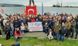 Samsun'da olta balıkçılarından 'kıyılarda hukuksuzluk' tepkisi
