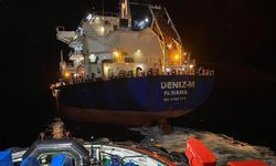 Panama bayraklı gemi Çanakkale Boğazı'nda arızalandı