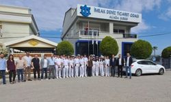 Denizci öğrenciler DTO Aliağa şubesini ziyaret etti
