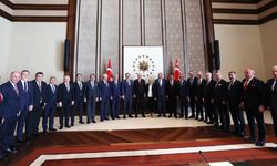 İMEAK DTO Başkan Tamer Kıran, TOBB heyetiyle Cumhurbaşkanını ziyaret etti