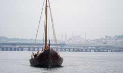 Bin yıl önce kargo gemisi olarak kullanılan Viking yelkenlisi İstanbul’da