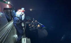 Can salları içindeki 91 düzensiz göçmen kurtarıldı