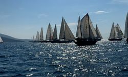 Bodrum'da 150 tekne ve bin 500'ü aşkın yarışçı rüzgarla buluştu