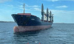 Kuru yük gemisi Çanakkale Boğazı'nda arızalandı