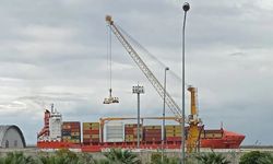 Giresun Limanı'nın ilk konteyner operasyonu SolonPort'tan