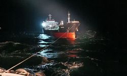Silivri açıklarındaki gemide yangın: 2 denizci yaralandı