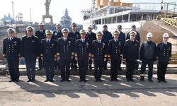 Oramiral Tatlıoğlu'ndan İstanbul Tersanesi Komutanlığı'na ziyaret