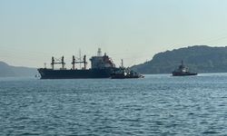İstanbul Boğazı'nda gemi arızalandı