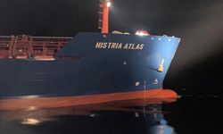 Mısır'a giden tanker Çanakkale Boğazı'nda arızalandı