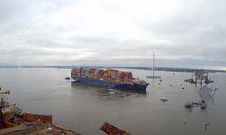 ABD'de köprüyü yıkan gemi enkazdan çıkarıldı