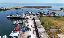 Kıyıköy Limanı'nda temizlik: Onlarca lastik ve çöp çıkarıldı
