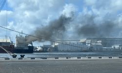Hayfa Limanı'nda Türk sahipli gemide yangın