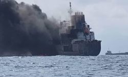 Yangın çıkan gemide 'gölge filo' detayı: İran petrolü taşıyordu