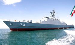 İran'ın savaş gemisi alabora oldu