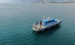 Antalya Körfezi'nde 124 gemiden kaçak deşarj tespit edildi