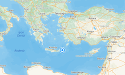 Akdeniz'de 6.0 büyüklüğünde deprem